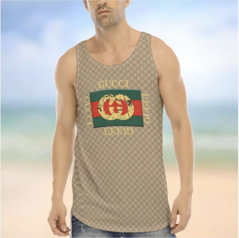 Gucci Luxury Brand Hot 2024 Summer Tank Top For Men  TT1059