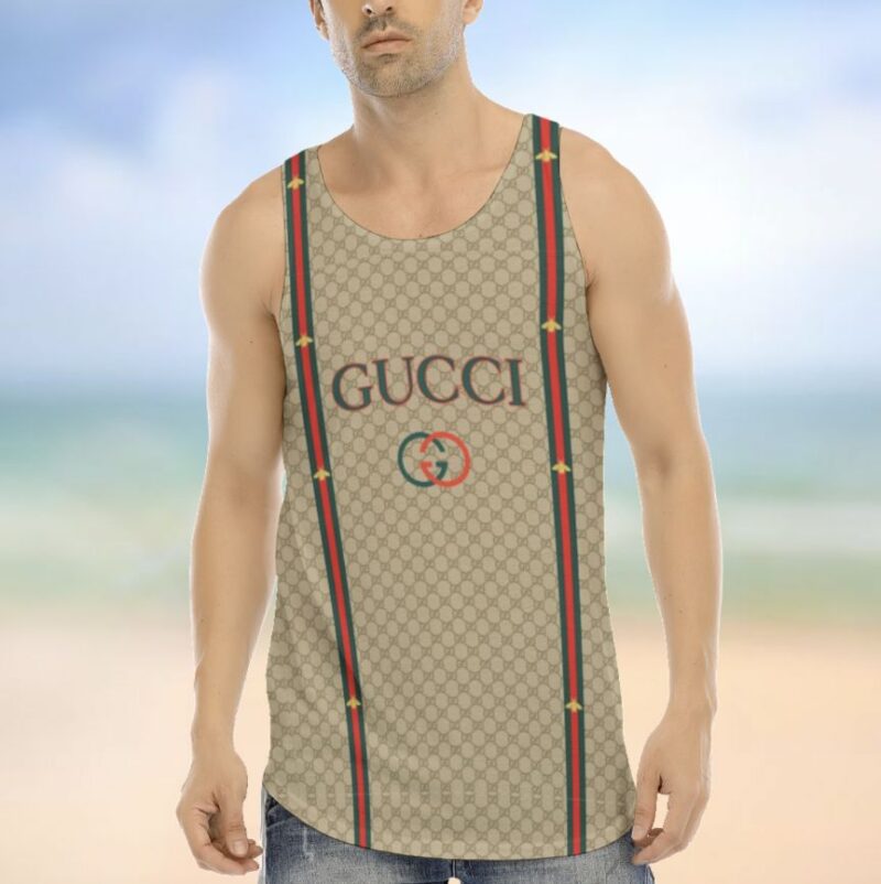 Gucci Luxury Brand Hot 2024 Summer Tank Top For Men  TT1065