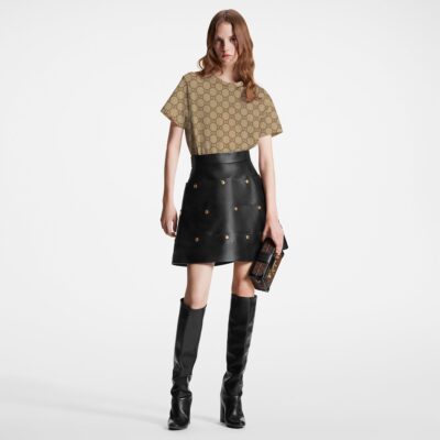 Gucci Monogram Luxury Unisex T Shirt For Lady Gentleman USL1014 2