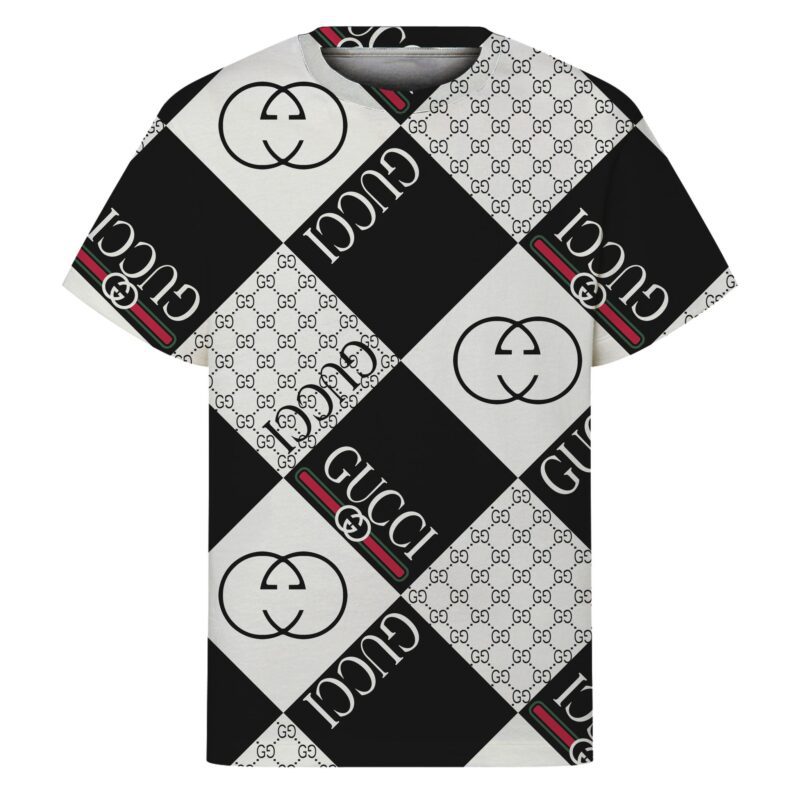 Gucci Monogram Luxury Unisex T-Shirt For Lady Gentleman USL1035