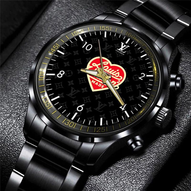 LV Luxury Black Fashion Sport Watch BWL1001