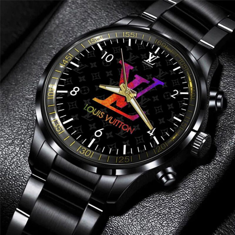 LV Luxury Black Fashion Sport Watch BWL1015