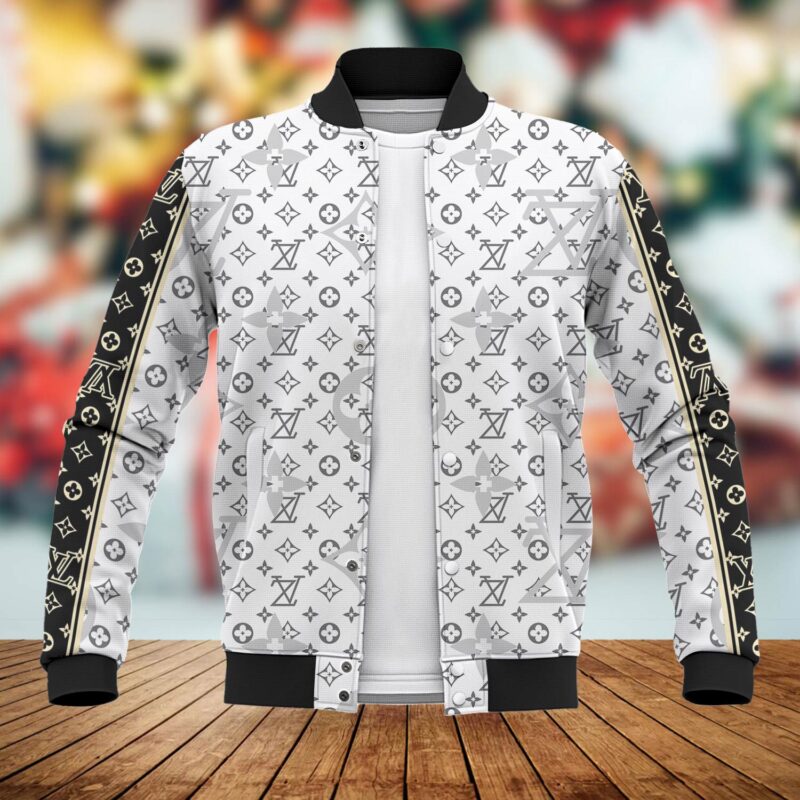 LV Luxury Brand Baseball Jacket Varsity Jacket BJV1024