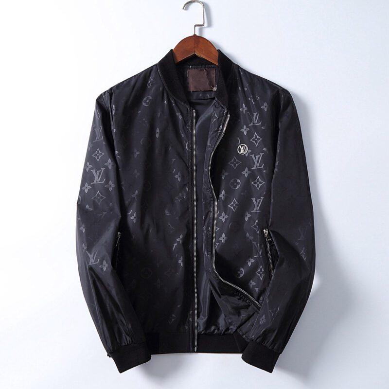 LV Luxury Brand Varsity Zipper Jacket VST1069