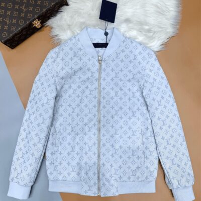 LV Luxury Brand Varsity Zipper Jacket VST1085