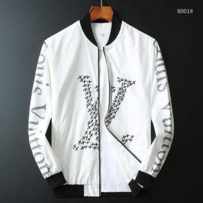 LV Luxury Brand Varsity Zipper Jacket VST1302