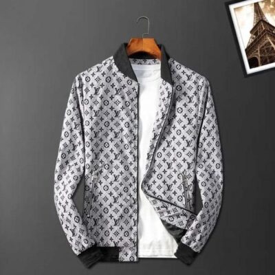 LV Luxury Brand Varsity Zipper Jacket VST1321