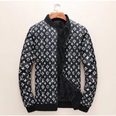 LV Luxury Brand Varsity Zipper Jacket VST1324