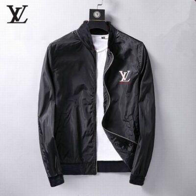 LV Luxury Brand Varsity Zipper Jacket VST1327