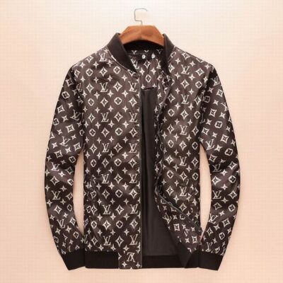 LV Luxury Brand Varsity Zipper Jacket VST1329