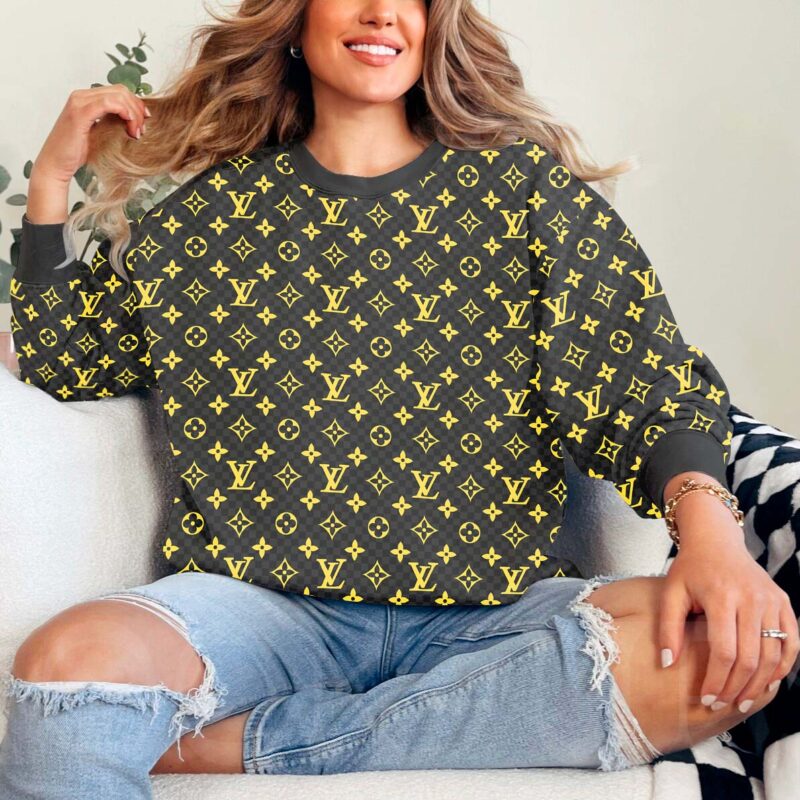 LV Monogram Luxury Unisex Sweatshirt USL1286