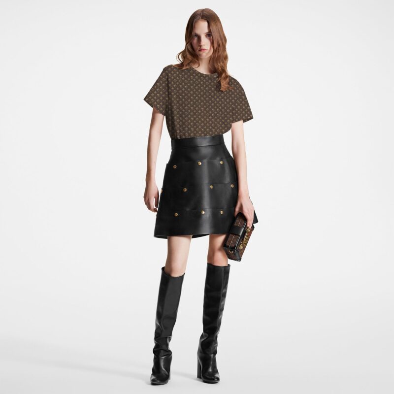LV Monogram Luxury Unisex T Shirt For Lady Gentleman USL1007 2