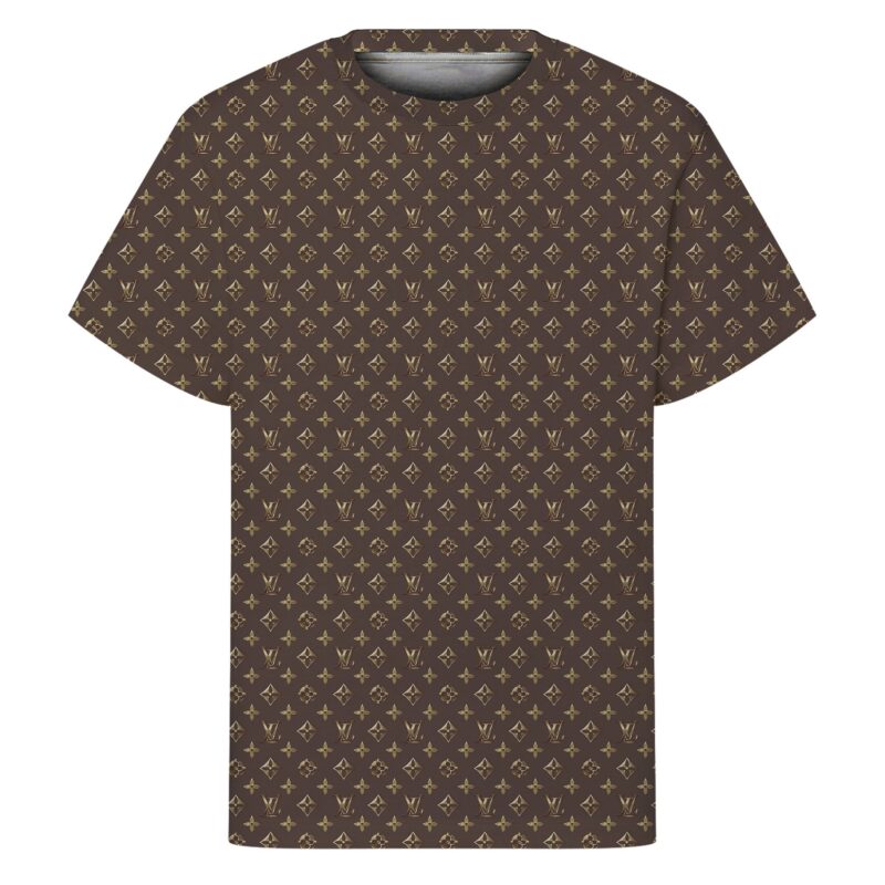 LV Monogram Luxury Unisex T-Shirt For Lady Gentleman USL1007
