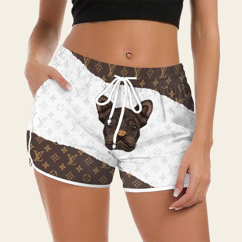 Luxury Cute Cartoon On Limited Edition LV Women Shorts Lady Beach Shorts WMS1008