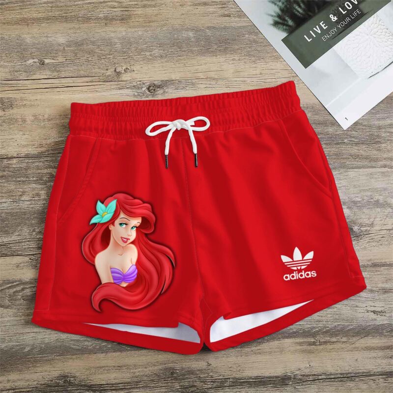 Premium Ariel Princess In Adidas Women Shorts Lady Beach Shorts WMS1087