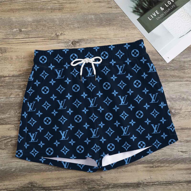 Premium Monogram Logo LV Women Shorts Lady Beach Shorts WMS1048