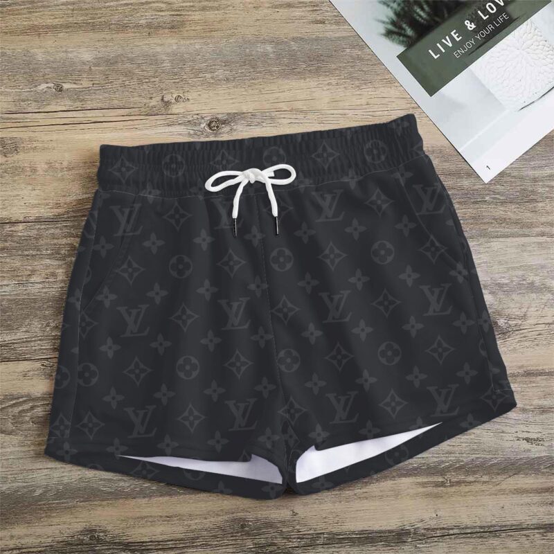 Premium Monogram Logo LV Women Shorts Lady Beach Shorts WMS1067