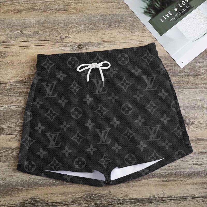 Premium Monogram Logo LV Women Shorts Lady Beach Shorts WMS1069