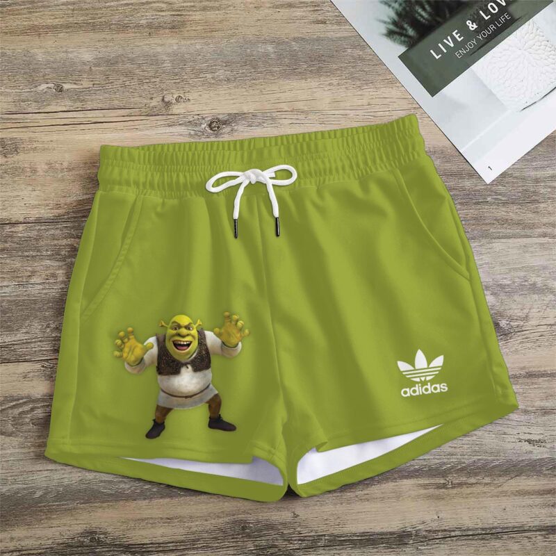 Premium Shrek In Adidas Women Shorts Lady Beach Shorts WMS1085