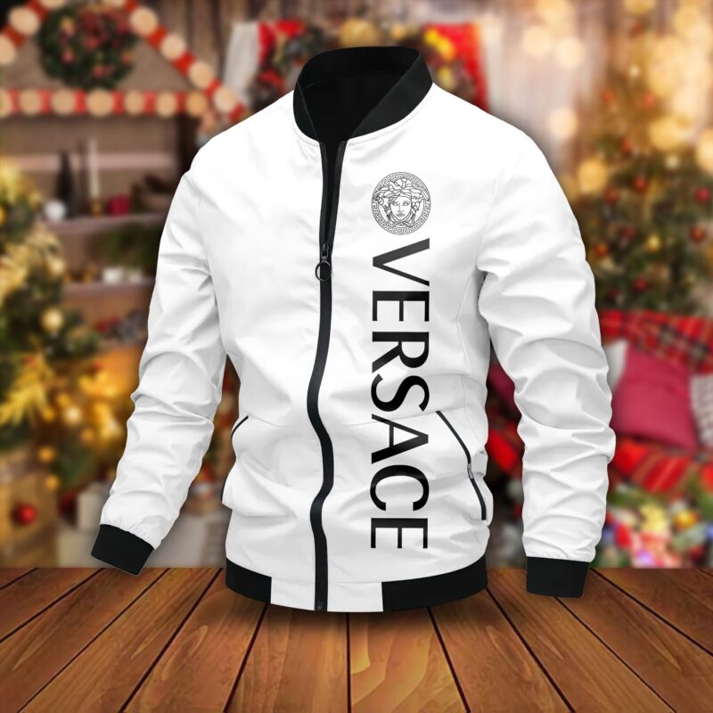 Versace Luxury Brand Varsity Zipper Jacket VST1117