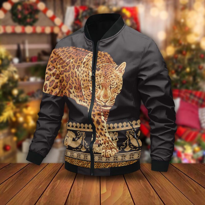 Versace Luxury Brand Varsity Zipper Jacket VST1129