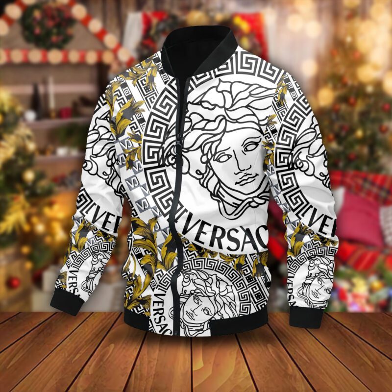 Versace Luxury Brand Varsity Zipper Jacket VST1145