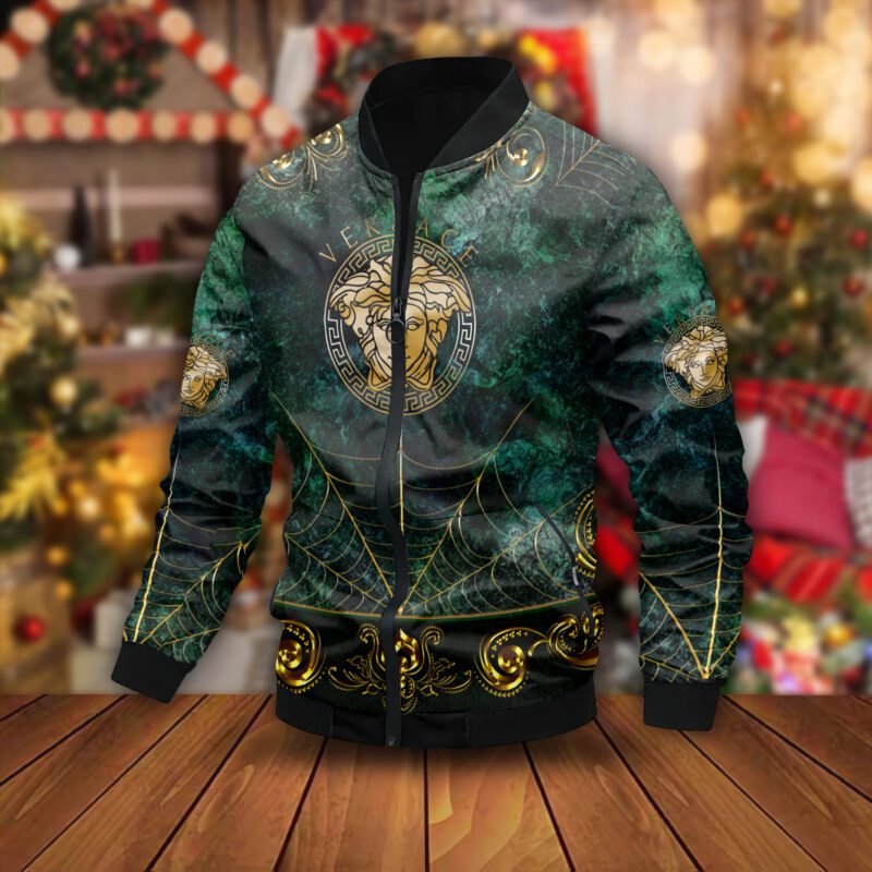 Versace Luxury Brand Varsity Zipper Jacket VST1149