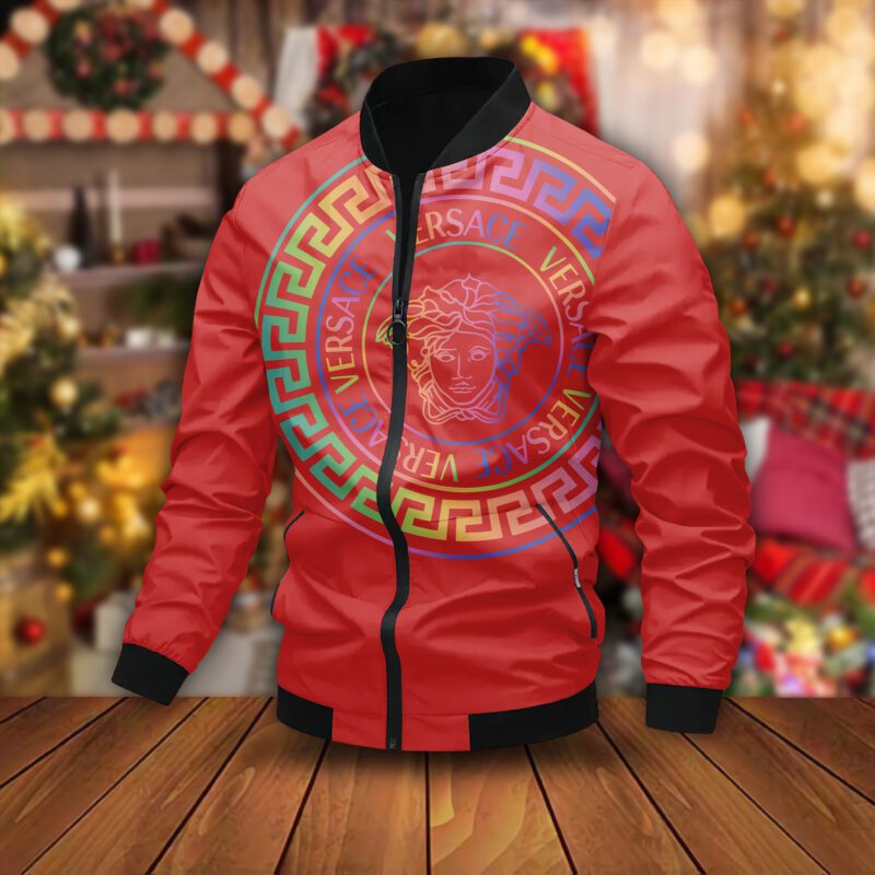 Versace Luxury Brand Varsity Zipper Jacket VST1150