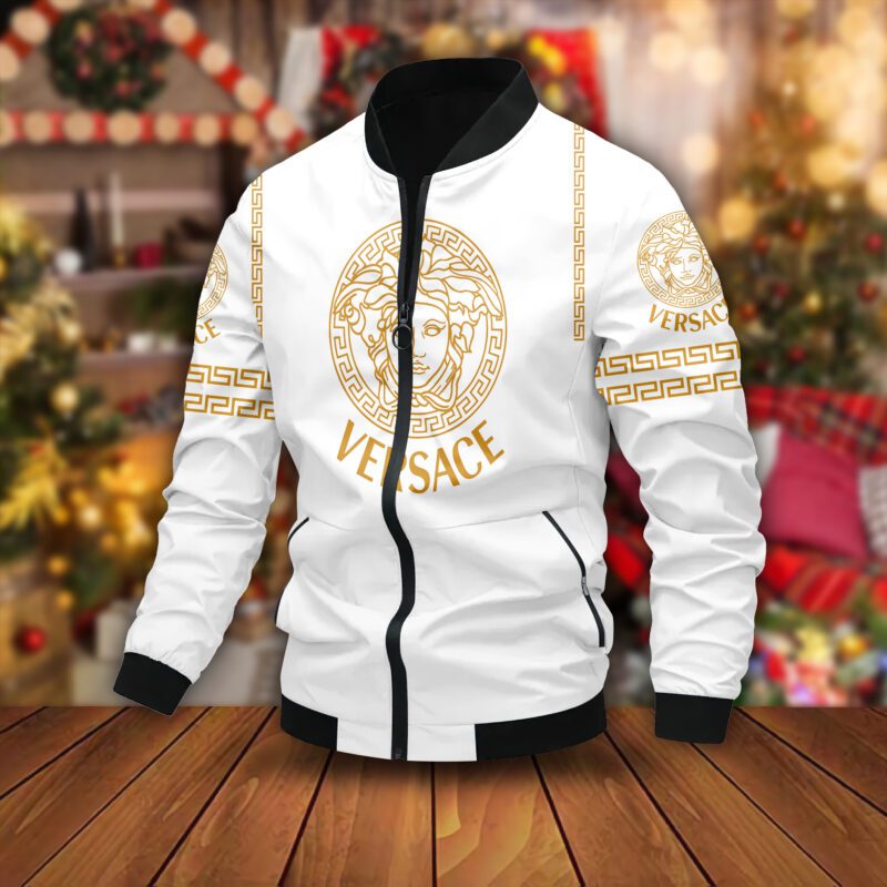 Versace Luxury Brand Varsity Zipper Jacket VST1151