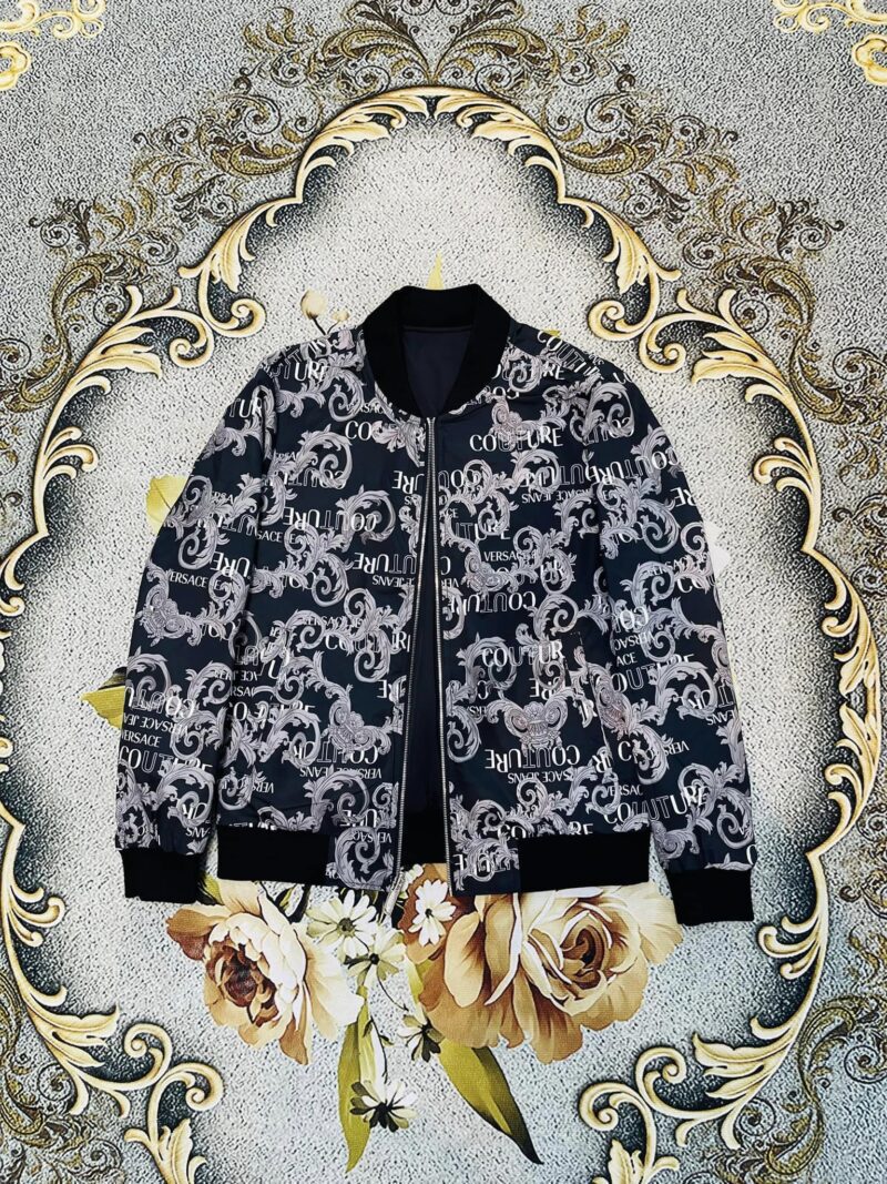 Versace Luxury Brand Varsity Zipper Jacket VST1354