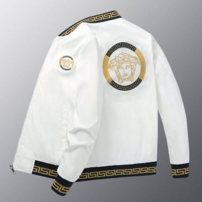 Versace Luxury Brand Varsity Zipper Jacket VST1361