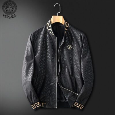 Versace Luxury Brand Varsity Zipper Jacket VST1372
