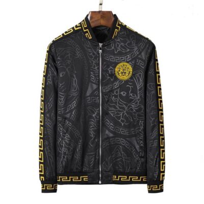 Versace Luxury Brand Varsity Zipper Jacket VST1377