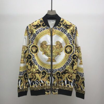 Versace Luxury Brand Varsity Zipper Jacket VST1392