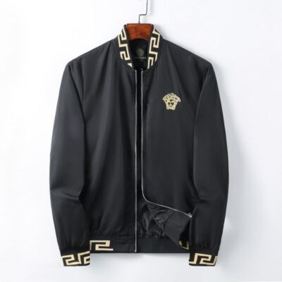 Versace Luxury Brand Varsity Zipper Jacket VST1397