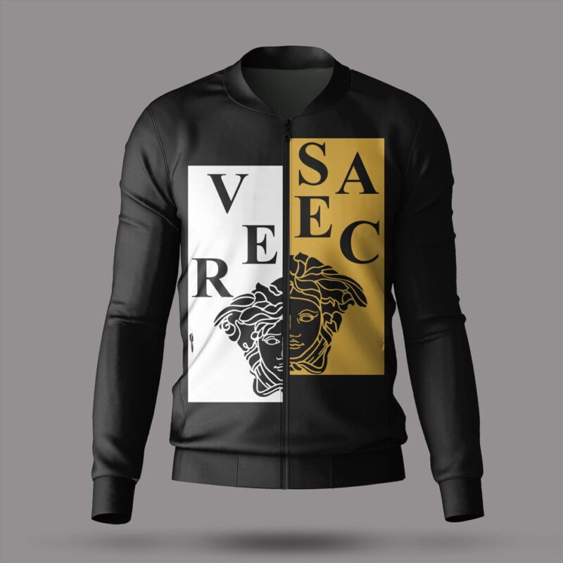 Versace Luxury Brand Varsity Zipper Jacket VST1406