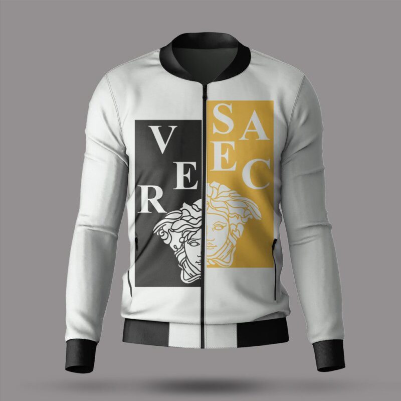 Versace Luxury Brand Varsity Zipper Jacket VST1416