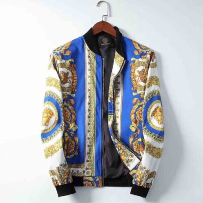 Versace Luxury Brand Varsity Zipper Jacket VST1423