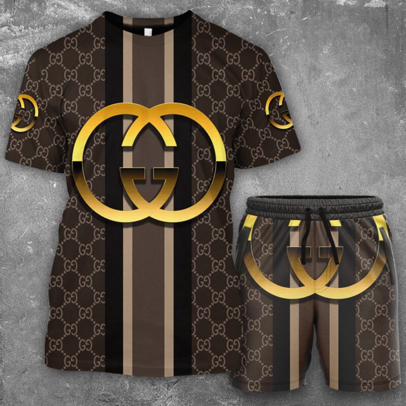 Gucci Combo Unisex T-Shirt & Short Limited Luxury Outfit CTS1002