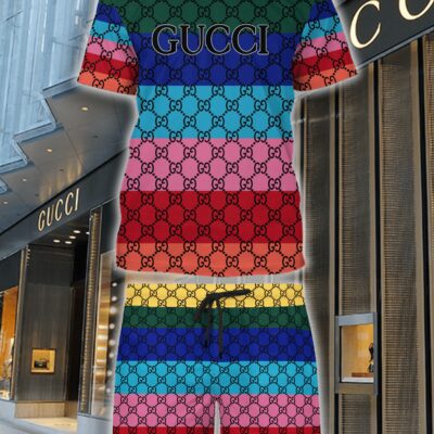 Gucci Combo Unisex T-Shirt & Short Limited Luxury Outfit CTS1004