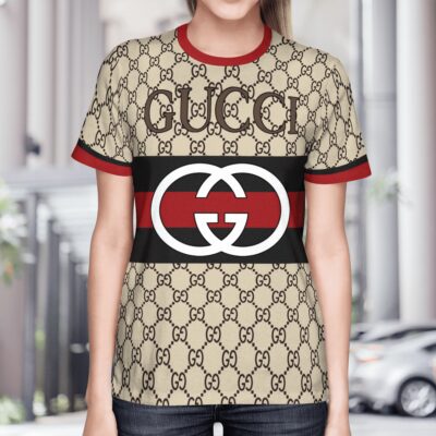 Gucci Combo Unisex T Shirt Short Limited Luxury Outfit CTS1009 3