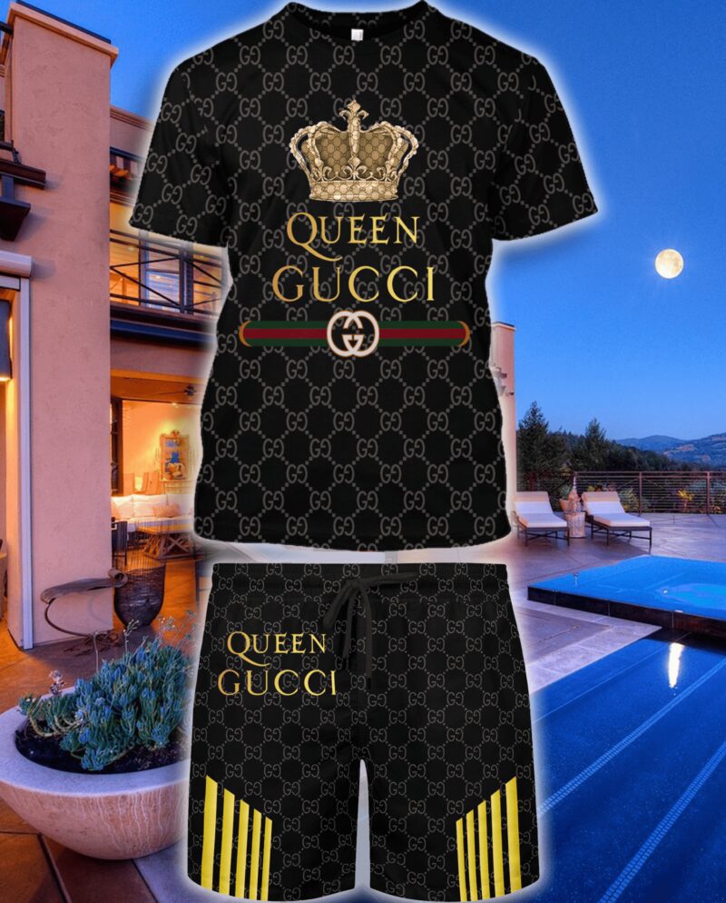 Gucci Combo Unisex T-Shirt & Short Limited Luxury Outfit CTS1012