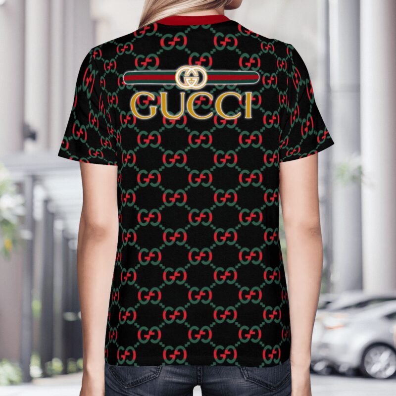 Gucci Combo Unisex T Shirt Short Limited Luxury Outfit CTS1014 2