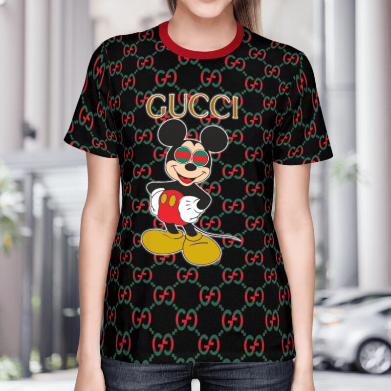 Gucci Combo Unisex T Shirt Short Limited Luxury Outfit CTS1014 3