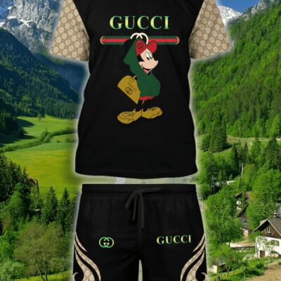 Gucci Combo Unisex T-Shirt & Short Limited Luxury Outfit CTS1024