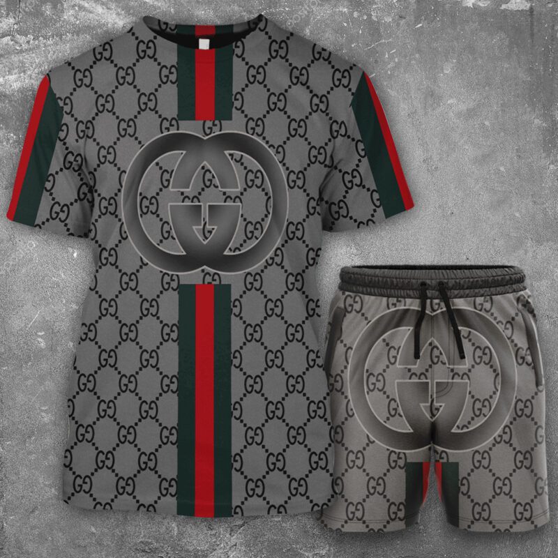 Gucci Combo Unisex T-Shirt & Short Limited Luxury Outfit CTS1053