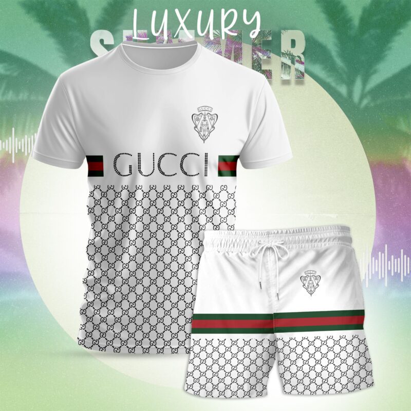 Gucci Combo Unisex T-Shirt & Short Limited Luxury Outfit CTS1144