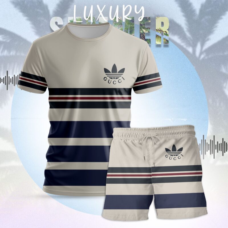 Gucci Combo Unisex T-Shirt & Short Limited Luxury Outfit CTS1145