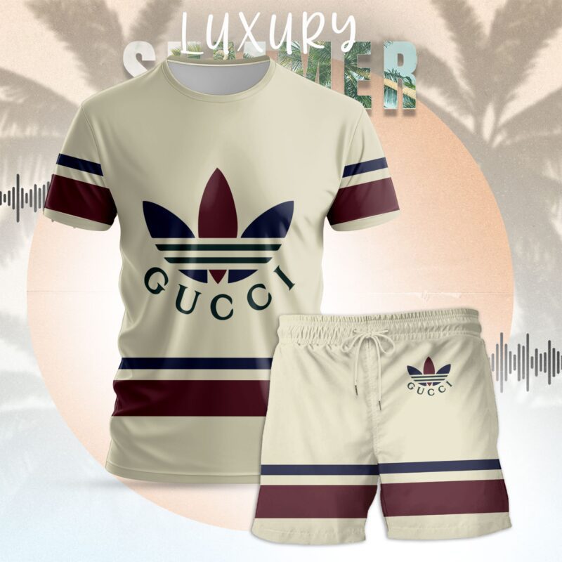 Gucci Combo Unisex T-Shirt & Short Limited Luxury Outfit CTS1147