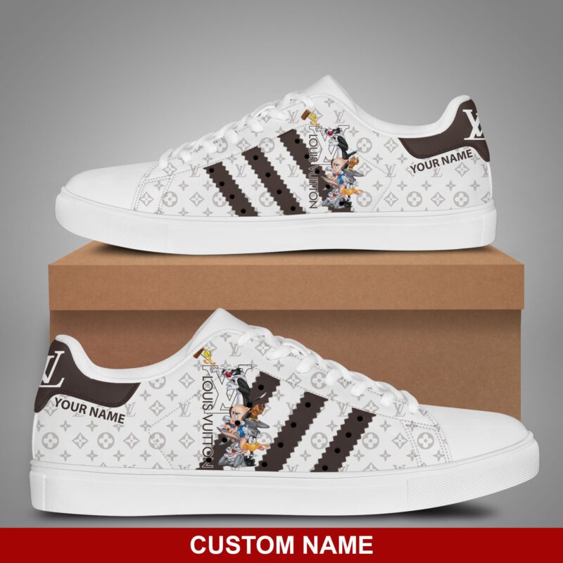 LV Cartoon Bugs Bunny Personalized Skate Shoes SKS1009